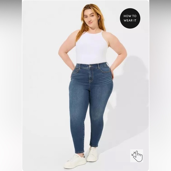 torrid Denim - Torrid Trio Skinny High-Rise Jeans